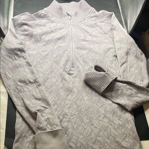 lululemon athletica Light Gray Bodysuit 000796